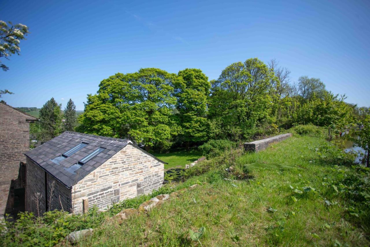 Stunning Stone Coach House Apartment Marple Exterior foto
